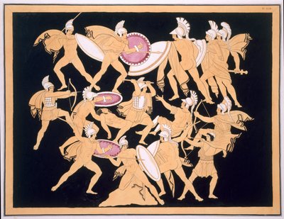 القتال المسلح ، تم نشره 1808-10 بواسطة المدرسة الفرنسية