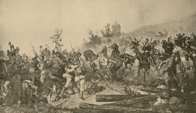 وصول القوات البافارية قبل باريس ، الحرب الفرنسية البروسية ، سبتمبر 1870 بواسطة المدرسة الفرنسية