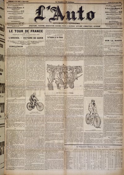 مقال عن وصول الجولة الأولى لفرنسا - في "L