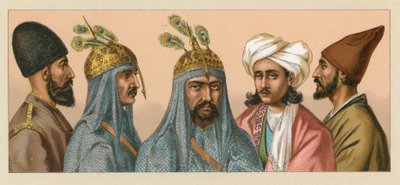 زي آسيوي بواسطة المدرسة الفرنسية