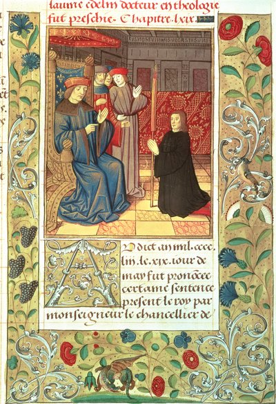 Atlas Ms Fr.2679 f.377 Jacques Coeur (c.1395-1456) قبل Charles Charles (1403-61) c.1390-1453 بواسطة المدرسة الفرنسية