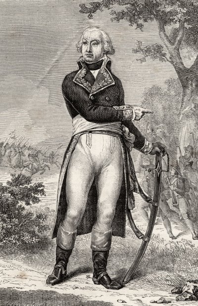 Barthelemy Louis Scherer (1747-1804) من "Histoire de la Revolution Française" بواسطة Louis Blanc (1811-1882) بواسطة المدرسة الفرنسية