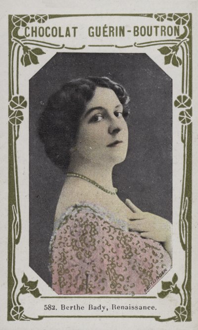 Berthe Bady ، عصر النهضة (صورة ملونة) بواسطة المدرسة الفرنسية