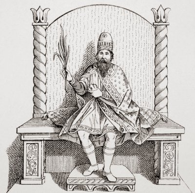 Boniface III of Tuscany ، Margrave of Tuscany ، المعروف أيضًا باسم Boniface IV أو Boniface of Canossa ، 985-1052 ، من L