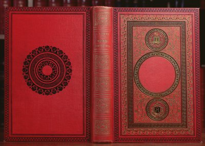 غلاف كتاب الشمال ضد الجنوب من جول فيرن (1828-1905) (جلد) بواسطة المدرسة الفرنسية