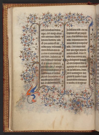 كتاب الصلوات ، إضافة MS 32454 f.11v ، فرنسا بواسطة المدرسة الفرنسية