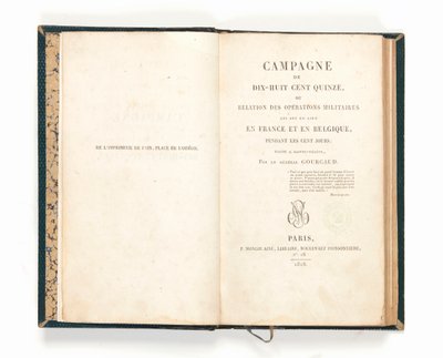 "حملة عام 1815" ، بقلم غاسبارد جورجود بواسطة المدرسة الفرنسية