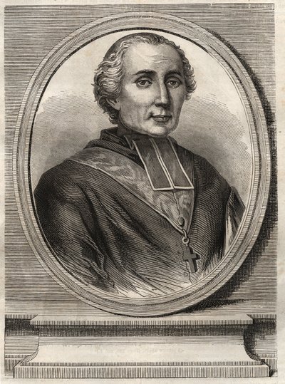 الكاردينال فرانسوا نيكولا مادلين (فرانسوا نيكولا مادلين) مورلو 1795-1862 - أرشفيك باريس والكاردينال - بواسطة المدرسة الفرنسية