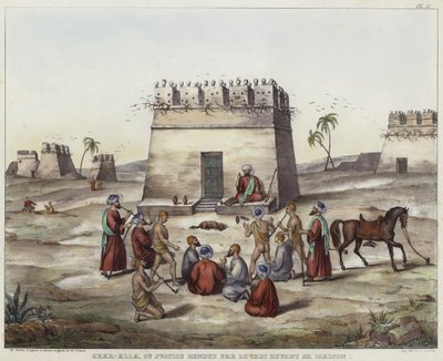 Char-Alla ، أو العدل الذي أدلى به القاضي في منزله بواسطة المدرسة الفرنسية