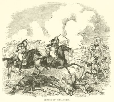 المسؤول عن Cuirassiers (نقش) بواسطة المدرسة الفرنسية