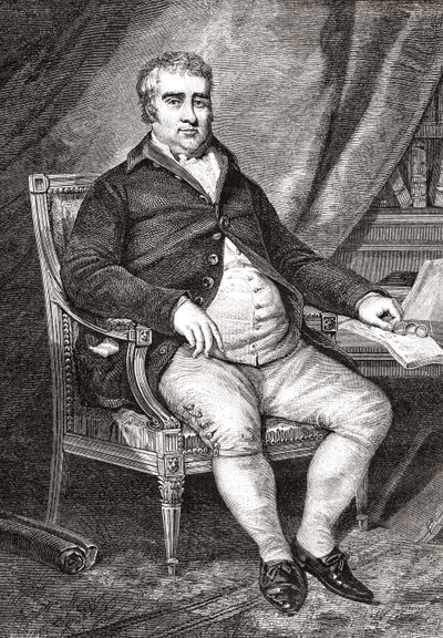 تشارلز جيمس فوكس ، من "Histoire de la Revolution Française" بقلم لويس بلانك (1811-1882) بواسطة المدرسة الفرنسية
