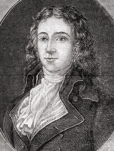 تشارلز جان ماري باربارو (1767-1794) من "تاريخ الثورة الفرنسية" بواسطة لويس بلانك (1811-82) 1847-62 بواسطة المدرسة الفرنسية