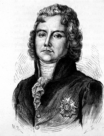تشارلز موريس دي تاليران بيريغورد (1754-1838) ، سياسي فرنسي - في "تاريخ فرنسا" بقلم هنري مارتن بواسطة المدرسة الفرنسية