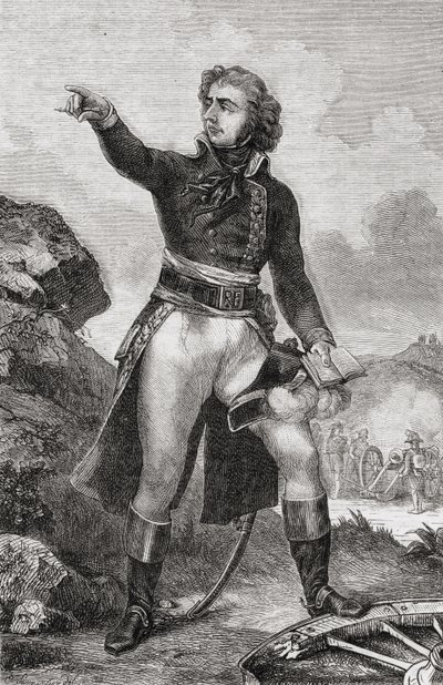 تشارلز الرابع عشر (1763-1844) ملك السويد والنرويج (1818-1844) أمير بونتي كورفو ، من "تاريخ الثورة الفرنسية" بقلم لويس بلانك (1811-1882) 1847-62 بواسطة المدرسة الفرنسية