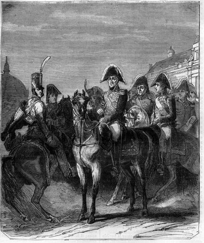 شارل العاشر (1757-1836) ملك فرنسا. نقش في "Histoire des Papes-Rois-Queen and Empereurs عبر القرون" بقلم موريس لاتشاتر بواسطة المدرسة الفرنسية