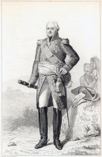 Charles du Houx de Viomenil (1734-1827) ، Marquis de Viomenil بواسطة المدرسة الفرنسية