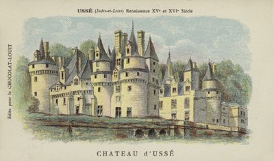 Chateau dUsse و Usse و Indre-et-Loire بواسطة المدرسة الفرنسية