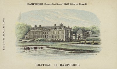 Chateau de Dampierre ، Dampierre ، Seine-et-Oise بواسطة المدرسة الفرنسية