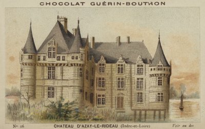 Chateau de dAzay-le-Rideau، Indre-et-Loire بواسطة المدرسة الفرنسية