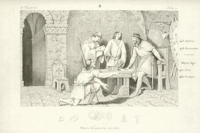 Childeric الأول ، ملك Merovingian ملك الفرنجة Salian بواسطة المدرسة الفرنسية