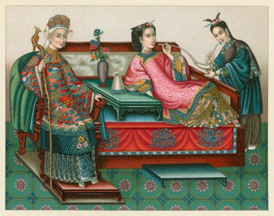 زي الصين بواسطة المدرسة الفرنسية