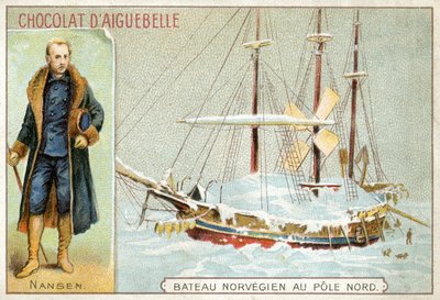 بطاقة تجارية Chocolat dAiguebelle بواسطة المدرسة الفرنسية
