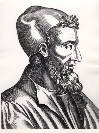 جالينوس برجاموم (C.131-c.201) بواسطة المدرسة الفرنسية