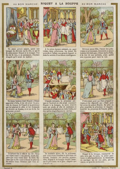 فكاهية - Riquet A La Houppe بواسطة المدرسة الفرنسية