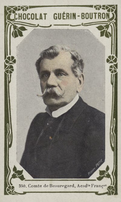 Comte de Beauregard ، Academie Francaise (صورة ملونة) بواسطة المدرسة الفرنسية