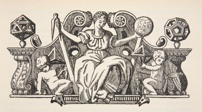 نسخة من رسم توضيحي للغلاف من Theatrum Instrumentorum de Besson ، ونسخة بوريس ميستشيرسكي (ت 1957) توضيح من تاريخ الأمة الفرنسية ، العلوم ، المجلدان الأول والثاني ، بقلم غابرييل هانوتاو بواسطة المدرسة الفرنسية