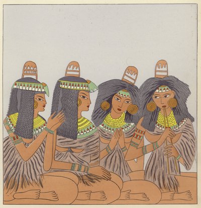 أزياء نسائية عالمية (طباعة حجرية ملونة) بواسطة المدرسة الفرنسية