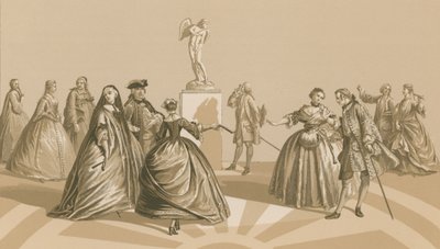 أزياء ، 1720-1740 بواسطة المدرسة الفرنسية