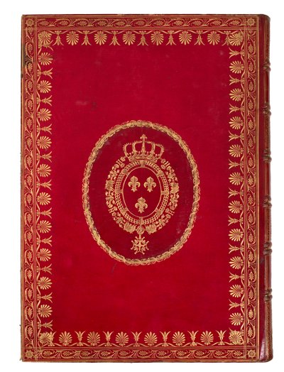غلاف Livre II des Lettres Epistolarum ، من "Oeuvres d'Horace" ، نشره فيرمين ديدوت ، برسم تشارلز بيرسير ، باريس بواسطة المدرسة الفرنسية