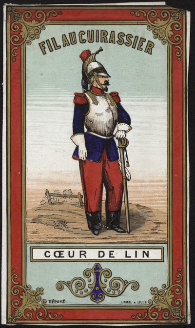 موضوع Cuirassiers بواسطة المدرسة الفرنسية