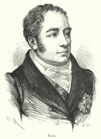 Daru (engraving) بواسطة المدرسة الفرنسية