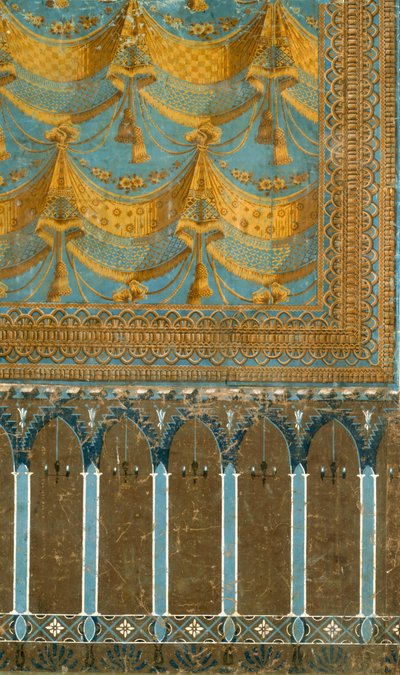 ورق حائط مزخرف فرنسي c.1800 بواسطة المدرسة الفرنسية