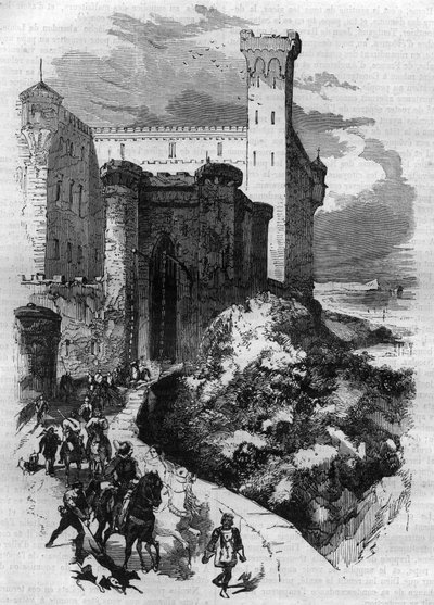 عند مغادرتي لويس ، اتصلت بالبيوس أو الديبونير (778-840) لروما. نقش في "Histoire des papes-kings-queens-et-empereurs a travers les years" بقلم موريس لاتشاتر بواسطة المدرسة الفرنسية