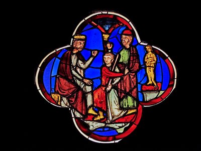 تصوير دانيال قبل نبوخذنصر ، سابقا Ste Chapelle ، Bay G بواسطة المدرسة الفرنسية
