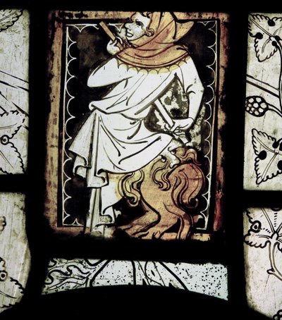 تصوير grisaille مع grotesques ؛ من نورماندي بواسطة المدرسة الفرنسية