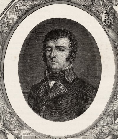 دومينيك فاندام ، من "Histoire de la Revolution Française" بقلم لويس بلانك (1811-1882) بواسطة المدرسة الفرنسية