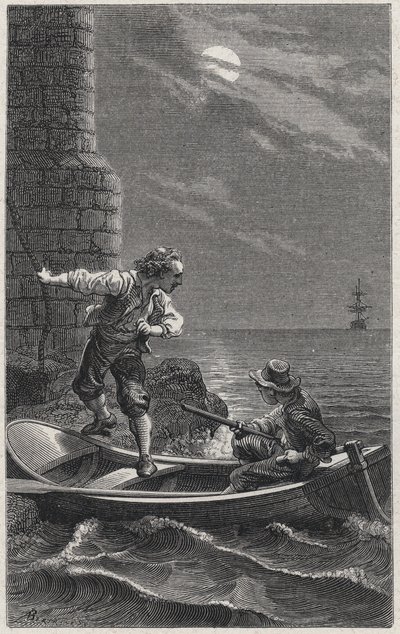 Duguay-Trouins الهروب من الأسر الإنجليزية بواسطة المدرسة الفرنسية
