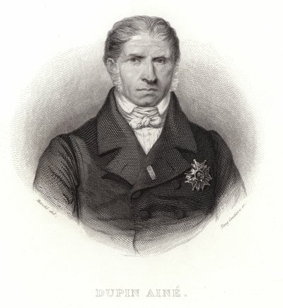Dupin Aine - سياسي فرنسي ورئيس مجلس النواب (1783-1865) بواسطة المدرسة الفرنسية