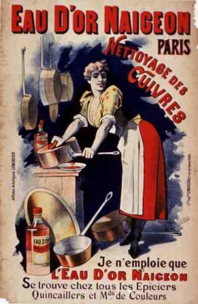 'Eau D'Or Naigeon، Leather Cleaning' (لون ليثو) بواسطة المدرسة الفرنسية