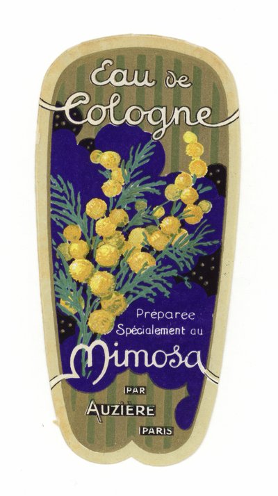علامة Eau de Cologne ، Mimosa بواسطة المدرسة الفرنسية
