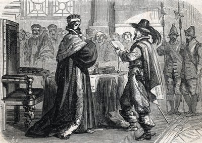 حرب الأديان الثامنة، يوم المتاريس - (نقش) 1864 بواسطة المدرسة الفرنسية