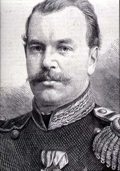 إمبراطور روسيا الكسندر الثالث (1845-94) (صورة) بواسطة المدرسة الفرنسية
