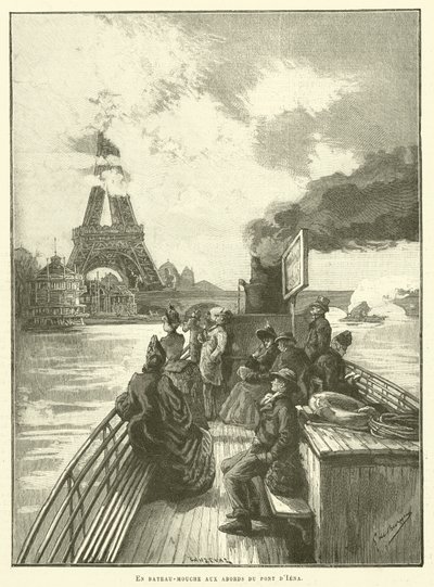 En bateau-mouche aux abords du pont d