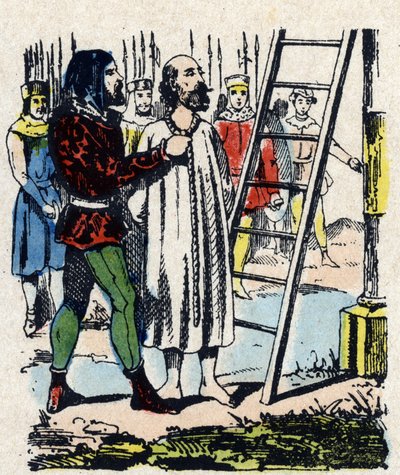 أدين Enguerrand de Marigny (1260-1315) من قبل لجنة تم لم شملها في فينسينز ، وتم شنقه في Montfaucon gibet الذي كان لديه eriger - عندما توفي فيليب الرابع وزيره الذي لا يحظى بشعبية ، Enguerrand de Marigny ، متهم (ظلما) بارتكاب جرائم مختلفة بما في ذلك بواسطة المدرسة الفرنسية