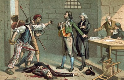 حلقة من الثورة الفرنسية: Roch-Antoine Cumuron ، Abbe of Sicard (1742-1822) - مدير معهد Deaf et Muets de Paris عام 1790 الذي تم حفظه بواسطة Monot (1742-1822). بواسطة المدرسة الفرنسية