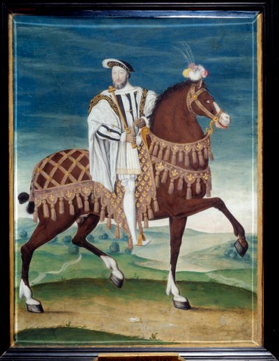 صورة الفروسية لفرانسوا الأول (1494-1547) ، ملك فرنسا لوحة مجهول للمدرسة الفرنسية. القرن السادس عشر. خافت. 0،27x0،205 م. متحف كوندي ، شانتيلي - صورة الفروسية لفرانسوا الأول (1494-1547) ، ملك فرنسا مجهول. لوحة للفرنسيين بواسطة المدرسة الفرنسية